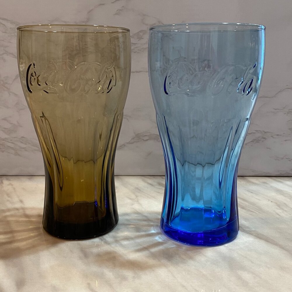 Vintage Coca Cola glasses
